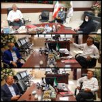 نشست ابراهیم درستی نایب رئیس اول اتاق اصناف تهران